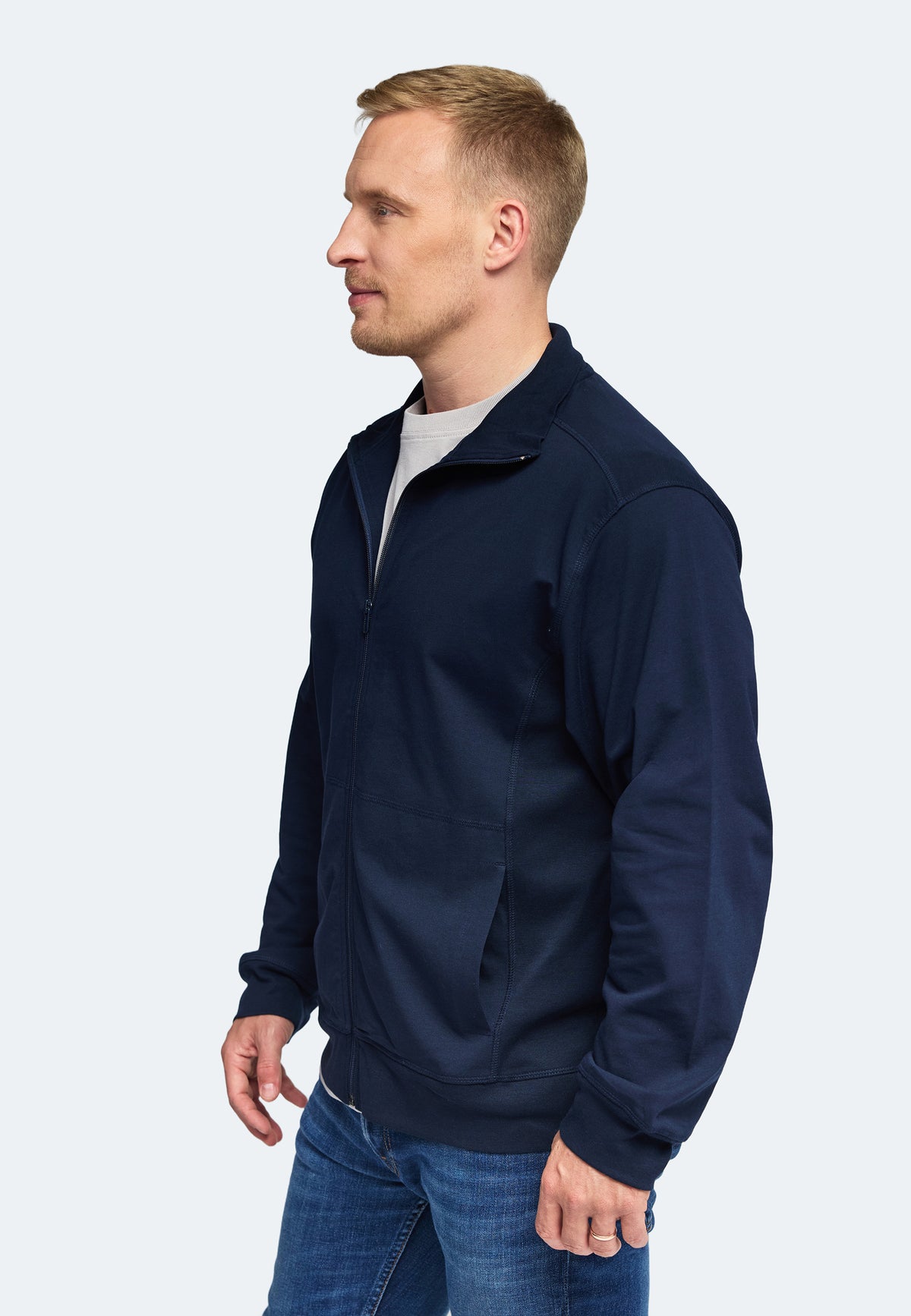 Switcher Zip Jacket for Men, Dallas Color/20 Navy