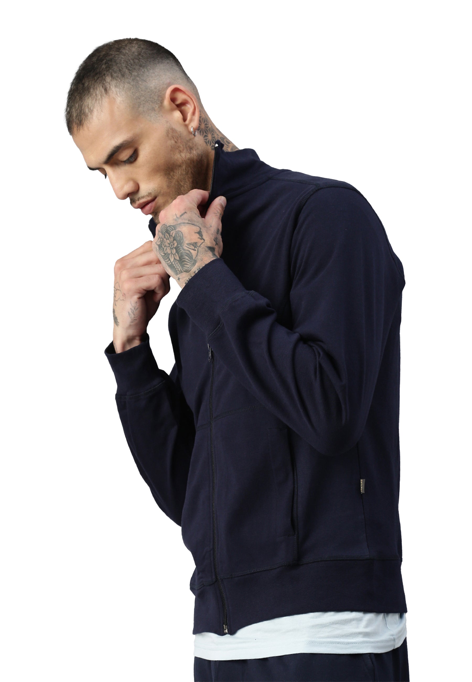 Zip Baumwoll Jacke Dallas
