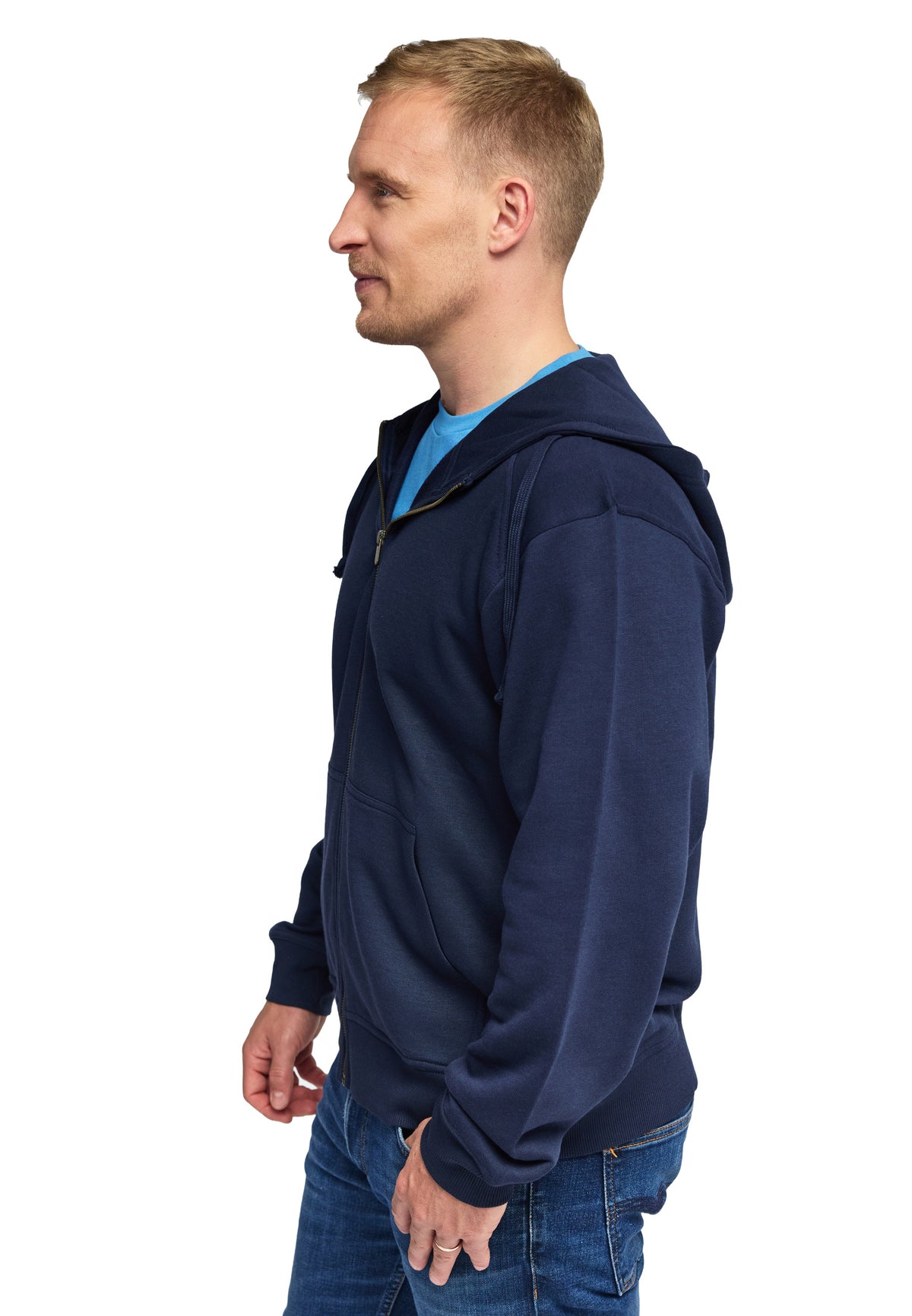 Switcher zip-hoodie uomo miami colour/20 navy
