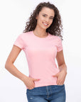 Ribbed T-shirt-round-neck-women-organic-cotton-Rosa-Switcher