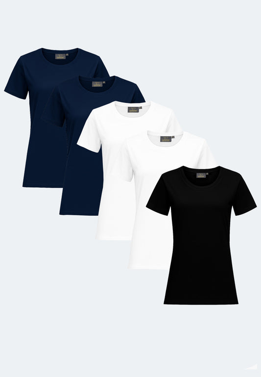 5er-Pack T-Shirt Bio Lady Gaia